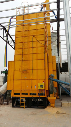 阎良引进新光XG-15型批式循环谷物干燥机，助力现代农业提质增效