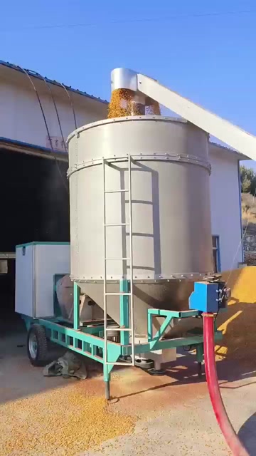 移动粮食烘干机 农家高效干燥小麦、玉米、稻谷等作物的现代化利器
